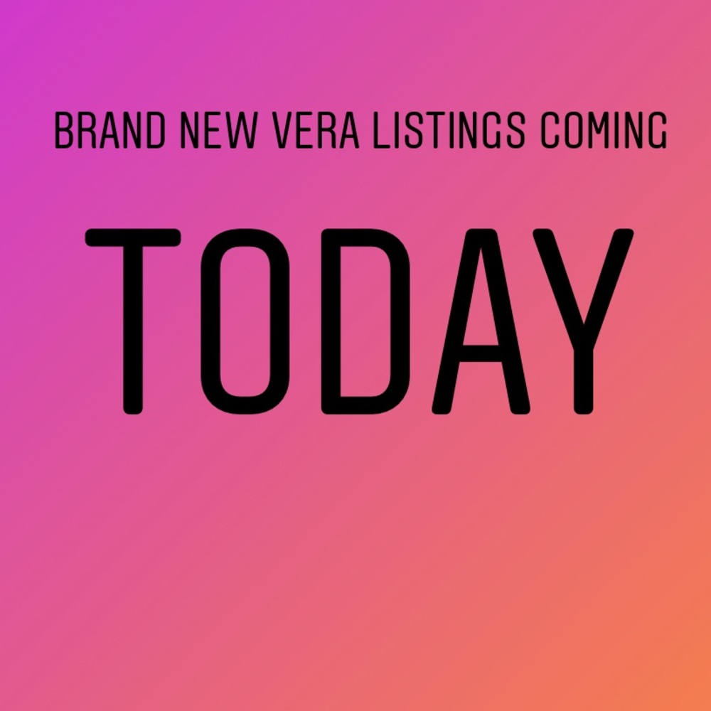 Brand new Vera Bradley listings today